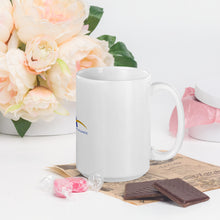 Load image into Gallery viewer, White glossy mug